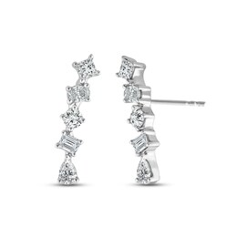 Everything You Are Diamond Dangle Earrings 1/2 ct tw 10K White Gold