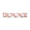 Thumbnail Image 4 of Ethiopian Opal & Diamond Ring 1/10 ct tw 10K Rose Gold