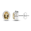Thumbnail Image 3 of Citrine & White Lab-Created Sapphire Boxed Set Sterling Silver - Size 7