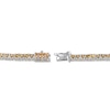 Thumbnail Image 3 of Citrine Line Bracelet Sterling Silver 7.25&quot;