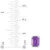 Thumbnail Image 2 of Amethyst Earrings Sterling Silver
