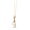 Thumbnail Image 1 of Le Vian Cultured Pearl Necklace 1/4 ct tw Diamonds 14K Honey Gold 18"