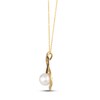 Thumbnail Image 1 of Le Vian Cultured Pearl Necklace 1/4 ct tw Diamonds 14K Honey Gold 18"