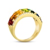 Thumbnail Image 2 of Le Vian Creme Brulee Multi-Gemstone Ring 1/3 ct tw Diamonds 14K Honey Gold