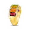 Thumbnail Image 3 of Le Vian Creme Brulee Multi-Gemstone Ring 1/3 ct tw Diamonds 14K Honey Gold
