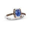 Thumbnail Image 1 of Le Vian Creme Brulee Tanzanite Ring 1/5 ct tw Diamonds 14K Vanilla Gold