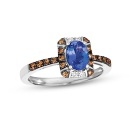 Le Vian Creme Brulee Tanzanite Ring 1/5 ct tw Diamonds 14K Vanilla Gold