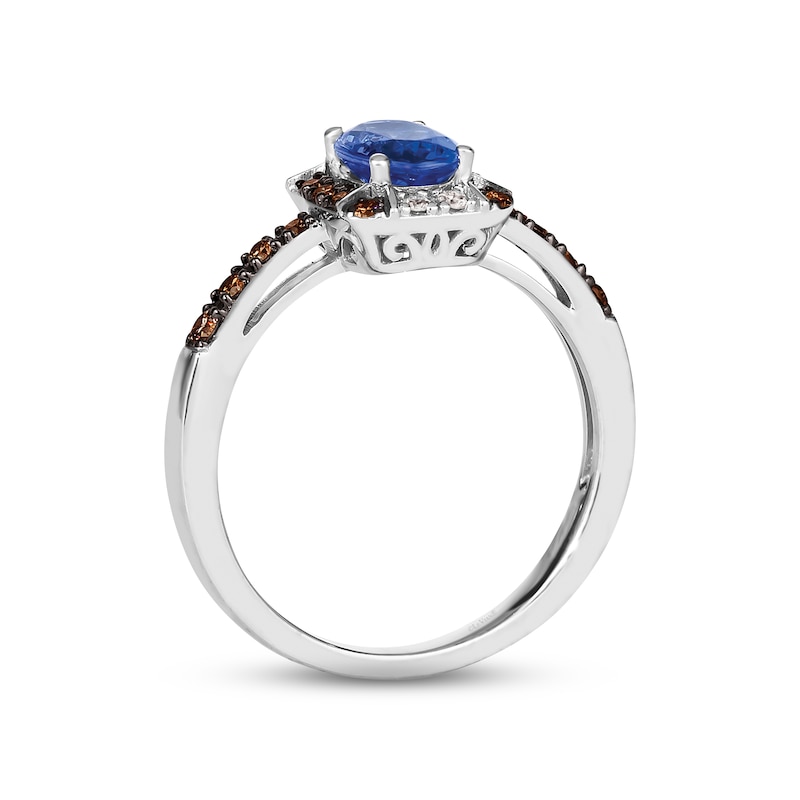 Main Image 2 of Le Vian Creme Brulee Tanzanite Ring 1/5 ct tw Diamonds 14K Vanilla Gold