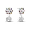 Thumbnail Image 0 of Disney Treasures Up Multi-Gemstone & Diamond Dangle Earrings 1/20 ct tw Sterling Silver
