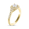 Thumbnail Image 1 of THE LEO Ideal Cut Round-Cut Diamond Engagement Ring 3/4 ct tw 14K Yellow Gold