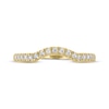 Thumbnail Image 3 of THE LEO Ideal Cut Round-Cut Diamond Wedding Band 1/6 ct tw 14K Yellow Gold