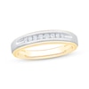 Thumbnail Image 1 of Now + Forever Diamond Wedding Band 1/10 ct tw 10K Two-Tone Gold