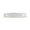Thumbnail Image 3 of Now + Forever Diamond Wedding Band 1/10 ct tw 10K Two-Tone Gold