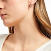 Thumbnail Image 3 of Le Vian Chocolate Twist Morganite Earrings 3/8 ct tw Diamonds 14K Strawberry Gold