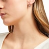 Thumbnail Image 4 of Le Vian Chocolate Twist Morganite Earrings 3/8 ct tw Diamonds 14K Strawberry Gold