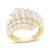 Thumbnail Image 0 of Lab-Created Diamonds by KAY Multi-Row Bypass Ring 2-1/2 ct tw 14K Yellow Gold