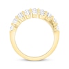 Thumbnail Image 2 of Lab-Created Diamonds by KAY Multi-Row Bypass Ring 2-1/2 ct tw 14K Yellow Gold