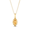 Thumbnail Image 3 of Le Vian Citrine Necklace 3/8 ct tw Diamonds 14K Honey Gold 19”