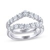 Thumbnail Image 0 of THE LEO Legacy Lab-Created Diamond Round-Cut Enhancer Ring 1-1/2 ct tw 14K White Gold