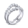 Thumbnail Image 2 of THE LEO Legacy Lab-Grown Diamond Round-Cut Enhancer Ring 1-1/2 ct tw 14K White Gold