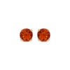 Thumbnail Image 1 of Round-Cut Mexican Fire Opal Solitaire Stud Earrings 10K Yellow Gold