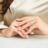 Thumbnail Image 4 of Now + Forever Round-Cut Diamond Anniversary Band 1 ct tw 14K White Gold
