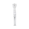 Oval-Cut Diamond Three-Stone Engagement Ring 1 ct tw 14K White Gold