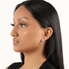 Thumbnail Image 4 of Pear-Shaped Amethyst Dangle Earrings Sterling Silver