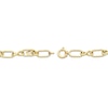 Thumbnail Image 3 of Infinity Link Bracelet Hollow 10K Yellow Gold 7.5&quot;