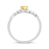 Thumbnail Image 3 of Citrine Leaf Bypass Ring