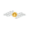 Thumbnail Image 4 of Citrine Leaf Bypass Ring