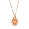 Thumbnail Image 3 of Le Vian Venetian Mosaic Opal Necklace 1/3 ct tw Diamonds 14K Strawberry Gold 19&quot;