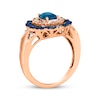 Thumbnail Image 2 of Le Vian Venetian Color on Color Ombre Ring 3/8 ct tw Diamonds 14K Strawberry Gold