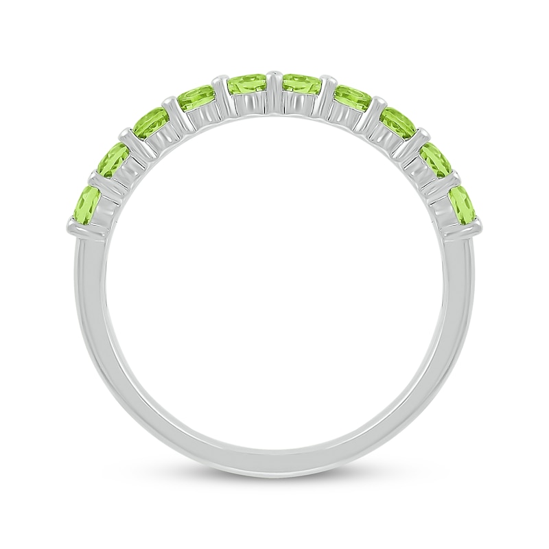 Main Image 3 of Peridot Stackable Ring Sterling Silver