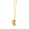 Thumbnail Image 2 of Le Vian Opal Necklace 1/4 ct tw Diamonds 14K Honey Gold 19&quot;