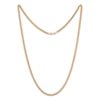 Thumbnail Image 1 of Cuban Curb Chain Necklace Hollow 10K Yellow Gold 22&quot;