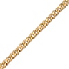 Thumbnail Image 3 of Cuban Curb Chain Necklace Hollow 10K Yellow Gold 22&quot;