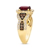 Thumbnail Image 2 of Le Vian Vault Rhodolite Garnet Ring 1 ct tw Diamonds 14K Honey Gold Size 7