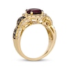 Thumbnail Image 3 of Le Vian Vault Rhodolite Garnet Ring 1 ct tw Diamonds 14K Honey Gold Size 7