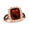 Thumbnail Image 1 of Le Vian Vault Garnet Ring 5/8 ct Diamonds 14K Strawberry Gold Size 7