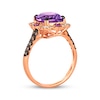 Thumbnail Image 2 of Le Vian Venetian Color on Color Amethyst & Pink Sapphire Ring 1/2 ct tw Diamonds 14K Strawberry Gold