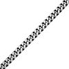 Thumbnail Image 3 of Curb Chain Bracelet 12mm Solid Stainless Steel & Black Ion Plating 8.75&quot;