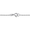 Thumbnail Image 4 of Oval-Cut Lab-Created Gemstone Rainbow Drop Necklace Sterling Silver 18&quot;