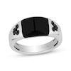 Thumbnail Image 1 of Men's Disney Treasures Mickey Mouse Black Onyx Ring Sterling Silver