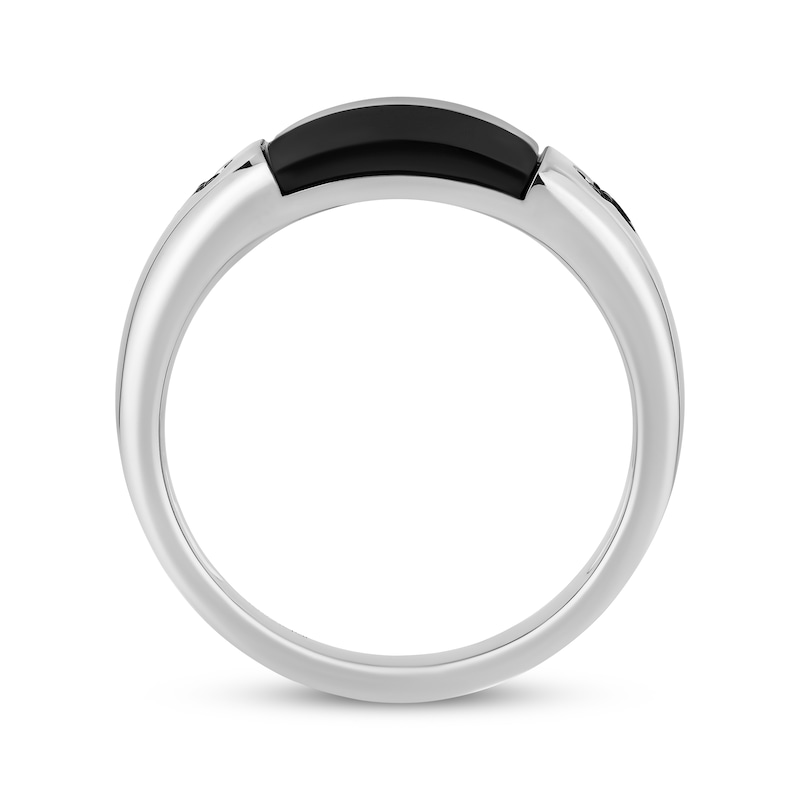 Main Image 3 of Men's Disney Treasures Mickey Mouse Black Onyx Ring Sterling Silver