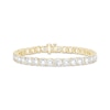 Thumbnail Image 1 of KAY Lab-Grown Diamonds Tennis Bracelet 12 ct tw 10K Yellow Gold 7.25"