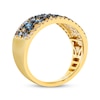 Thumbnail Image 3 of Le Vian Blue Topaz & Diamond Scatter Ring 3/8 ct tw 14K Honey Gold