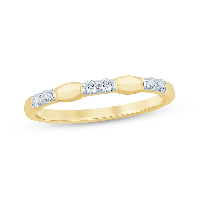 Main Image 1 of Now + Forever Diamond Anniversary Ring 1/6 ct tw 14K Yellow Gold