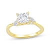 Thumbnail Image 1 of Now + Forever Lab-Grown Diamonds Princess-Cut Engagement Ring 1-3/4 ct tw 14K Yellow Gold