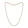 Thumbnail Image 2 of 2.6mm Diamond-Cut Ice Chain Necklace Solid 10K Yellow Gold 18"